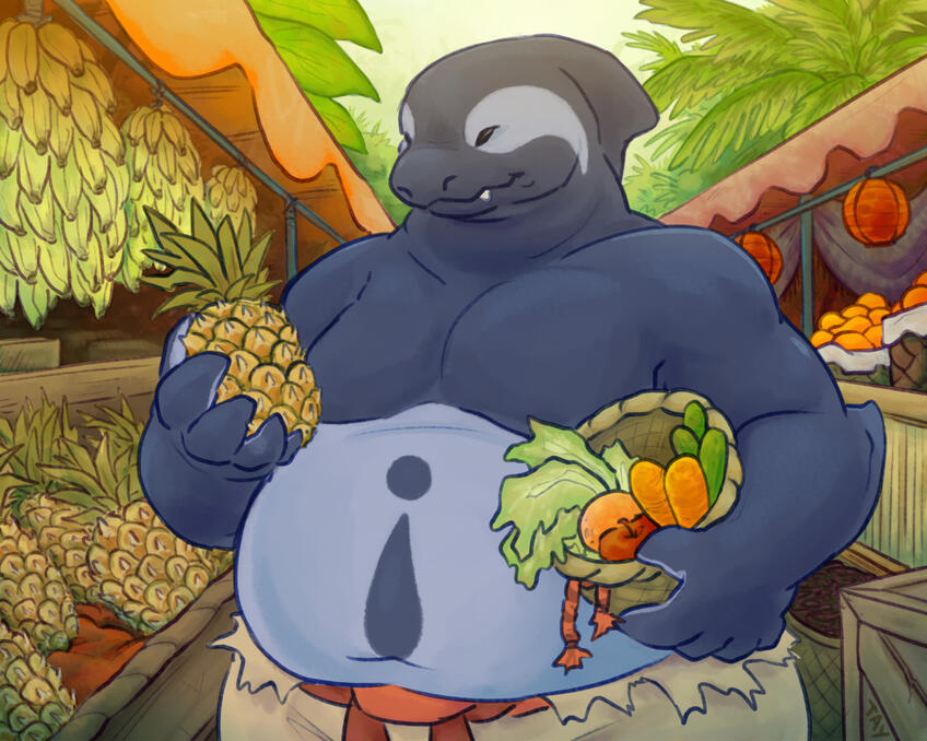 Halfbody Illustration (soft shading)